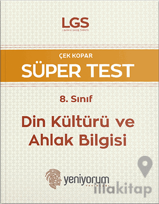 LGS Çek Kopar Süper Test 8. Sınıf Din Kültürü ve Ahlak Bilgisi