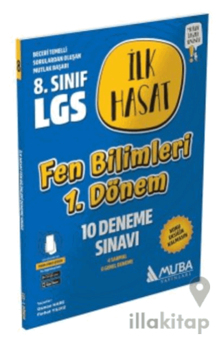 LGS Fen Bilimleri İlk Hasat 10 Deneme Sınavı (1.Dönem) Muba Yayınları