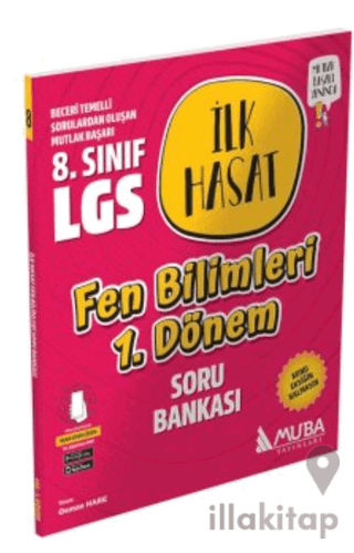 LGS Fen Bilimleri İlk Hasat Soru Bankası (1.Dönem) Muba Yayınları