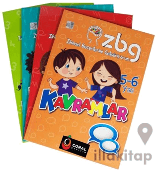 Limon Kids ZBG - Zihinsel Becerilerimi Geliştiriyorum Seti 5-6 Yaş (4 