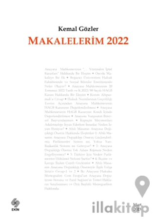 Makalelerim 2022