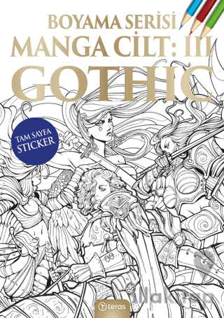 Manga Boyama Cilt III: Gothic