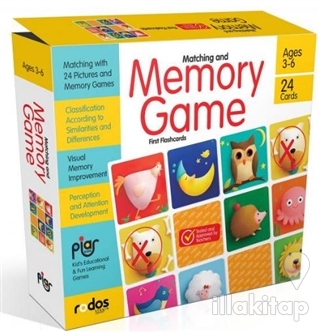 Matching and Memory Game - First Flashcards - Ages 3-6