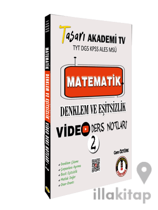 Matematik Denklem Eşitsizlik Video Ders Notları