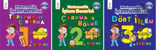 Matematik İşlem Becerisi Seti (3 Kitap)