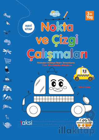 Mavi - Nokta Ve Çizgi Çalışmaları