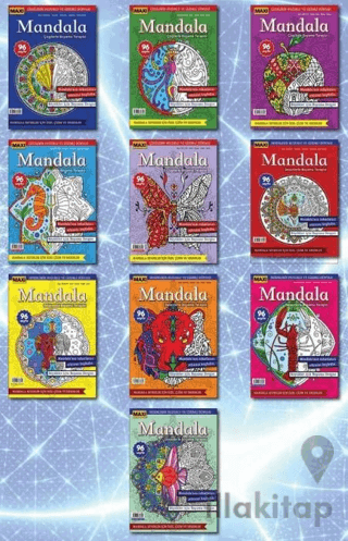 Maxi Mandala 10'lu Set - 10 Kitap