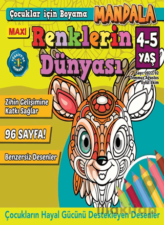 Maxi Mandala Renklerin Dünyası 3