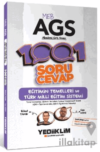 MEB AGS Eğitimin Temelleri ve Türk Milli Eğitim Sistemi 1001 Soru Ceva