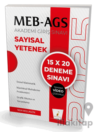 MEB - AGS Hazırlık Sayısal Yetenek 15x20 Tamamı Video Çözümlü Deneme S