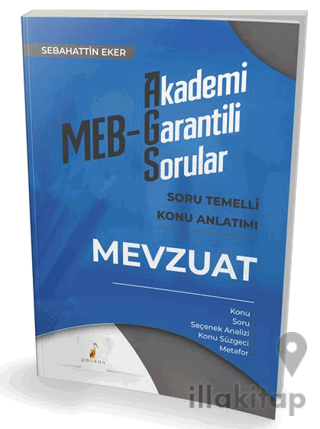 MEB – AGS Mevzuat Soru Temelli Konu Anlatımı