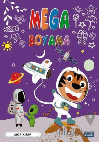 Mega Boyama-Mor Kitap