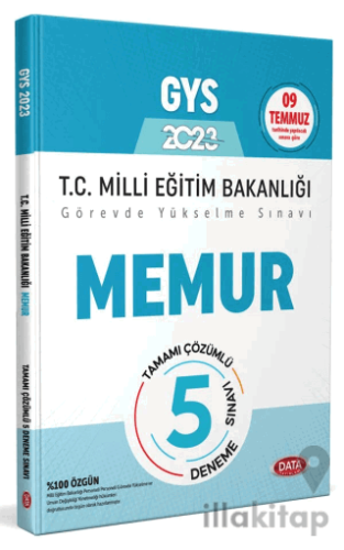 Milli Eğitim Bakanlığı Memur Tamamı Çözümlü GYS 5 Deneme Sınavı