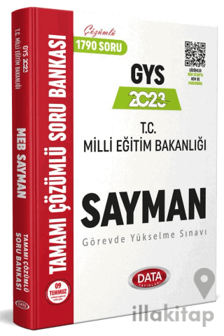 Milli Eğitim Bakanlığı Sayman Tamamı Çözümlü GYS Soru Bankası