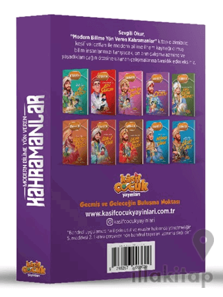 Modern Bilime Yön Veren Kahramanlar 10 Kitap Set