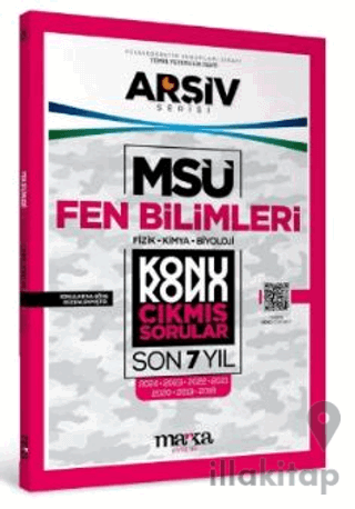 MSÜ Fen Bilimleri Konu Konu Çıkmış Sorular Son 7 Yıl