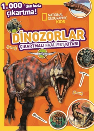 National Geographic Kids Dinozorlar Çıkartmalı Faaliyet Kitabı