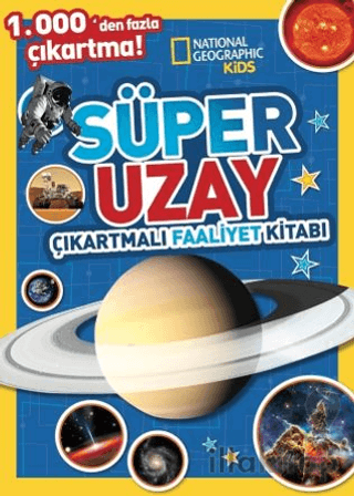 National Geographic Kids Süper Uzay Çıkartmalı Faaliyet Kitabı