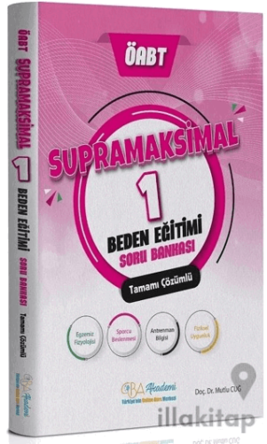 ÖABT Beden Eğitimi Supramaksimal - 1 Soru Bankası Çözümlü