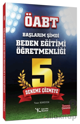 ÖABT BESYO Başlarım Şimdi Beden Eğitimi 5 Deneme Çözmeye