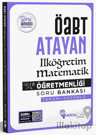 ÖABT İlköğretim Matematik Öğretmenliği Atayan Soru Bankası Çözümlü