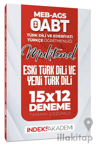 ÖABT MEB-AGS Muhtemel Türk Dili Edebiyatı-Türkçe Eski Türk Dili ve Yen