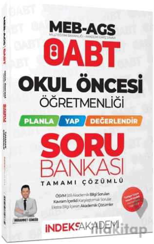 ÖABT MEB-AGS Okul Öncesi Öğretmenliği Planla-Yap-Değerlendir Soru Bank