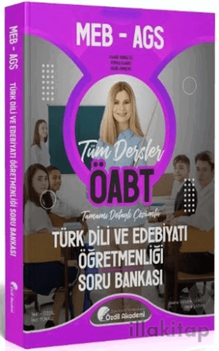 ÖABT MEB-AGS Türk Dili ve Edebiyatı Öğretmenliği Soru Bankası Çözümlü