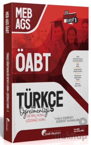 ÖABT MEB-AGS Türkçe 1. Kitap Halk Edebiyatı, Edebiyat Kuramları Konu A