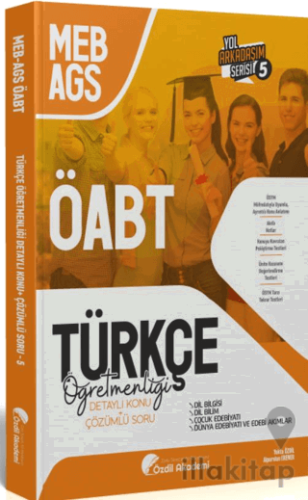 ÖABT MEB-AGS Türkçe 5. Kitap Dil Bilgisi, Dil Bilim, Çocuk Edebiyatı K