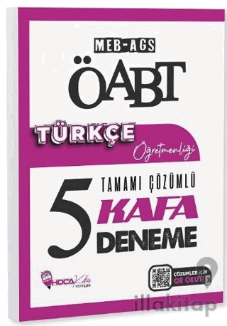 ÖABT MEB-AGS Türkçe Öğretmenliği 5 Kafa Deneme Çözümlü