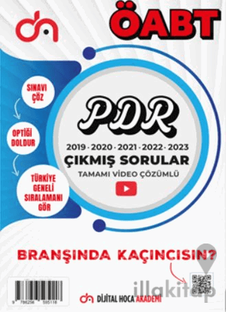 ÖABT PDR Son Beş Yıl Çıkmış Sorular Tamamı Video Çözümlü