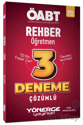 ÖABT Rehber Öğretmen 3 Deneme Çözümlü