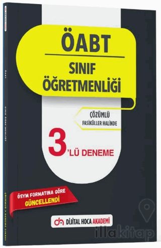 ÖABT Sınıf Öğretmenliği ÖSYM Formatına Göre Güncel Çözümlü 3'lü Deneme