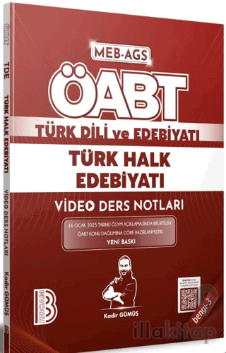 ÖABT Türk Dili ve Edebiyatı Türk Halk Edebiyatı Video Ders Notları Ben