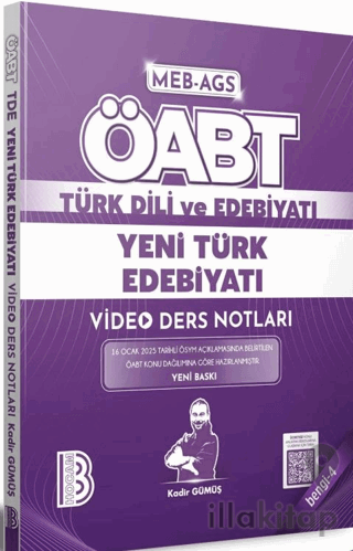 ÖABT Türk Dili ve Edebiyatı Yeni Türk Edebiyatı Video Ders Notları Ben