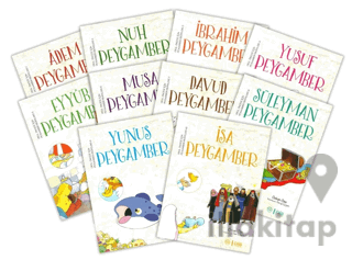 Okul Öncesi Peygamber Hikayeleri Seti (10 Kitap Takım)