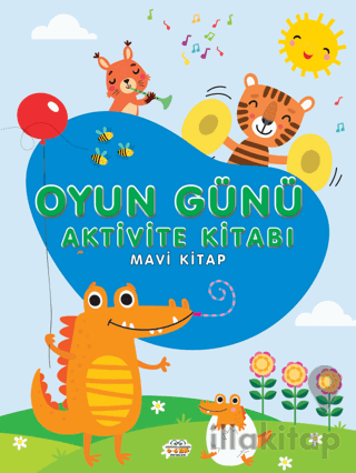 Oyun Günü Aktivite Kitabı Mavi Kitap