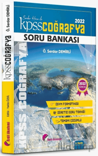 Özdil Akademi 2022 KPSS Coğrafya Soru Bankası Çözümlü