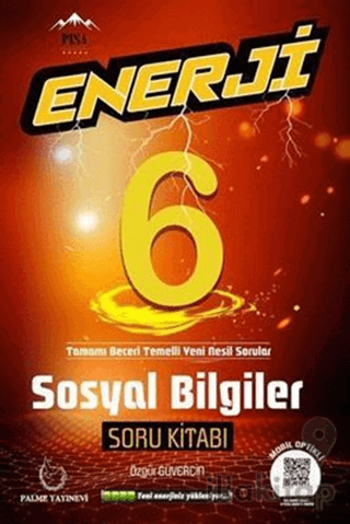 Palme 6. Sınıf Enerji Sosyal Bilgiler Soru Kitabı