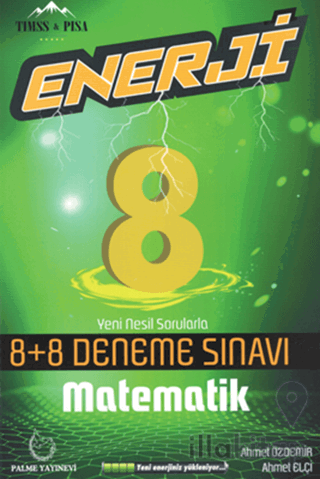 Palme 8. Sınıf Enerji Matematik 8+8 Deneme Sınavı