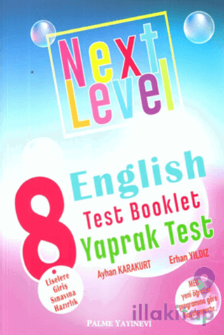 Palme 8. Sınıf Next Level English Test Booklet Yaprak Test