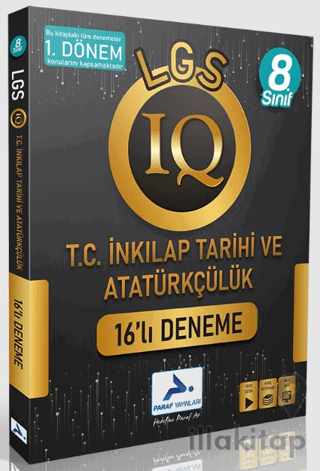 Paraf IQ İnkılap Tarihi 16'lı Deneme 1. Dönem Konuları