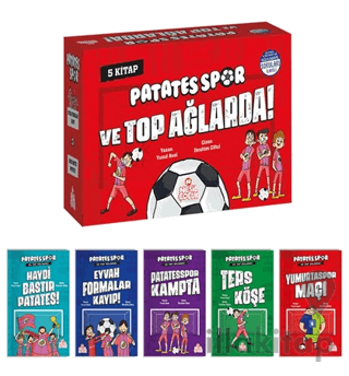 Patatesspor ve Top Ağlarda (5 Kitap+Soru Kitapçığı)