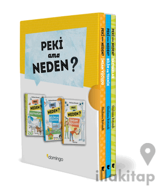 Peki Ama Neden Kutulu Set (3 Kitap)