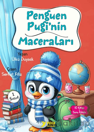 Penguen Pugi'nin Maceraları (10 Kitap)