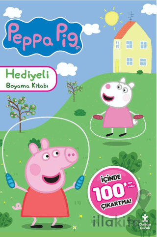 Peppa Pig 100+ Çıkartma Hediyeli Boyama Kitabı