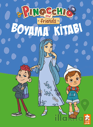 Pinocchio and Friends - Boyama Kitabı 1