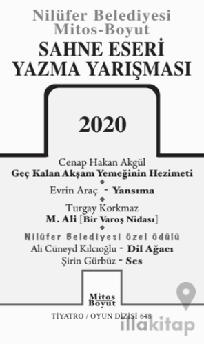 Sahne Eseri Yazma Yarışması 2020