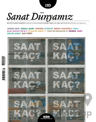 Sanat Dünyamız 193 / Mart - Nisan 2023